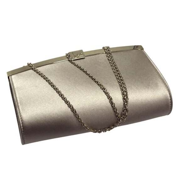 Christian Louboutin Palmette Clutch in Oyster - Picture 1 of 13